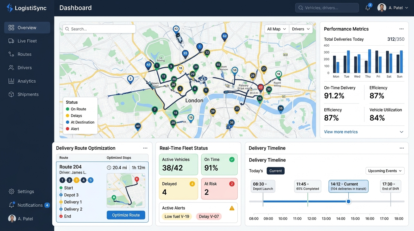 AI-Powered Fleet Management System